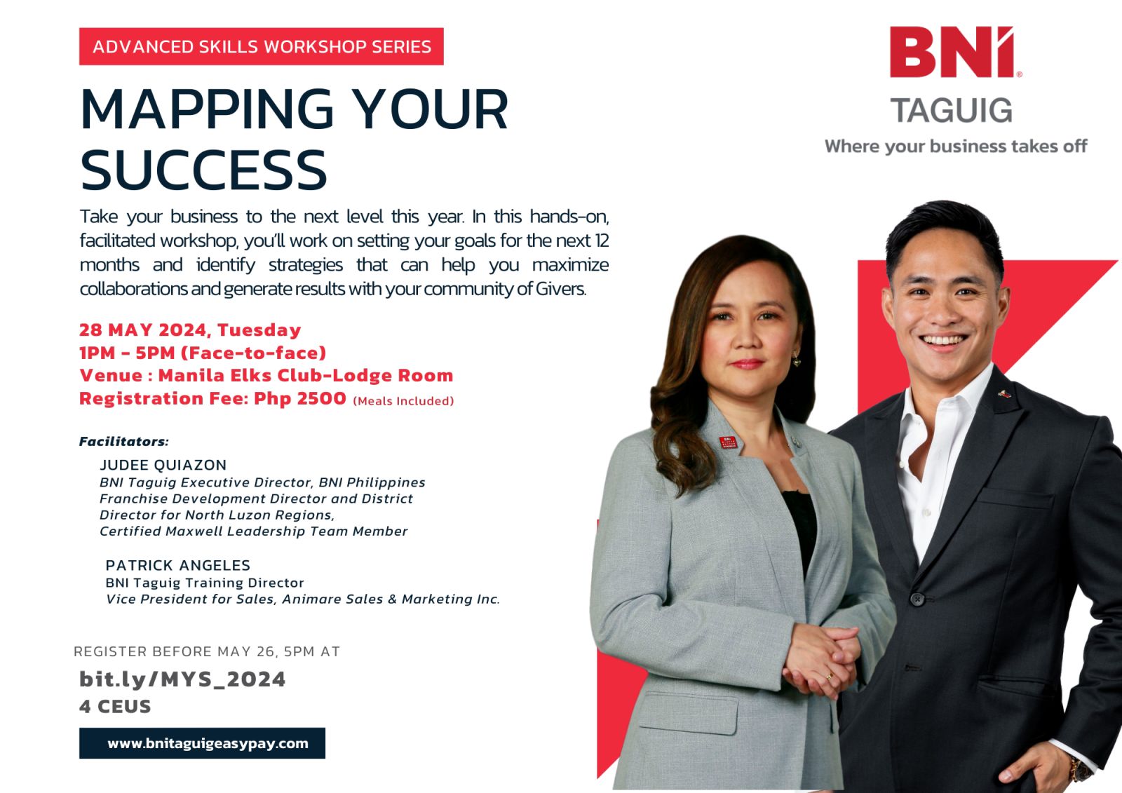 Refine Your Business Strategy at the Mapping Your Success Workshop